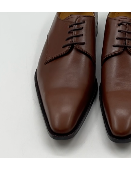 Bruine leren schoenen - maat 42