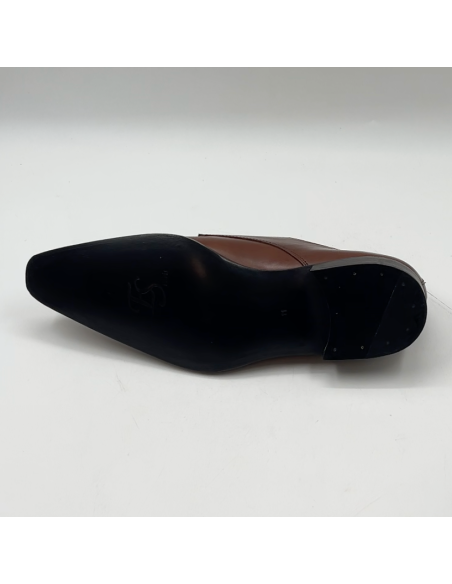 Bruine leren schoenen - maat 42