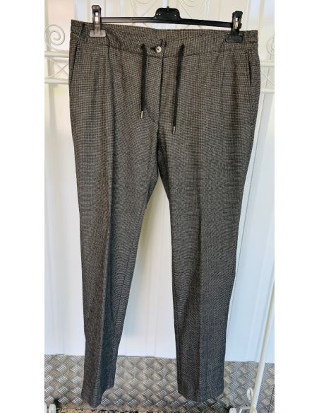 Zwart-witte broek - maat 52
