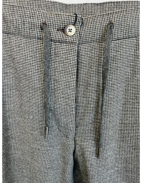 Zwart-witte broek - maat 52
