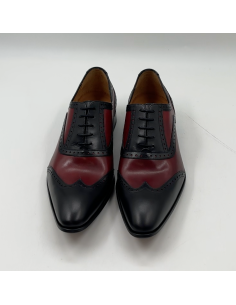 Tweekleurige leren schoenen... 2