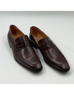 Hugo Boss bruine leren...