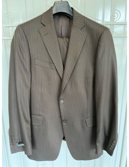 Costume rayé Barberini - Coloris: brun - Disponible en plusieurs tailles