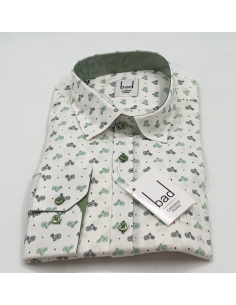 BAD shirt met fietsmotieven...