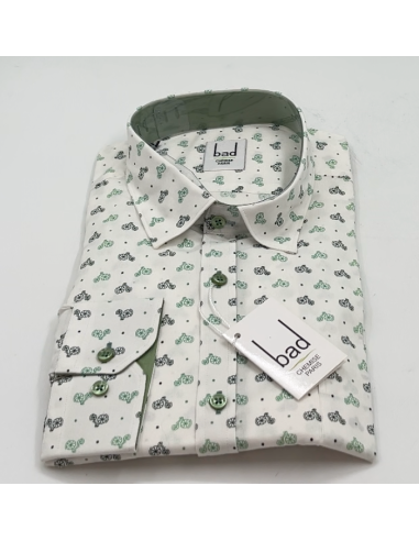 BAD shirt met fietsmotieven - maat XL...