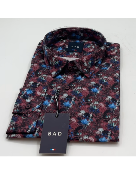 BAD Bloemenshirt - Meerdere Maten