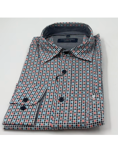 Chemise CASA MODA à motif -...