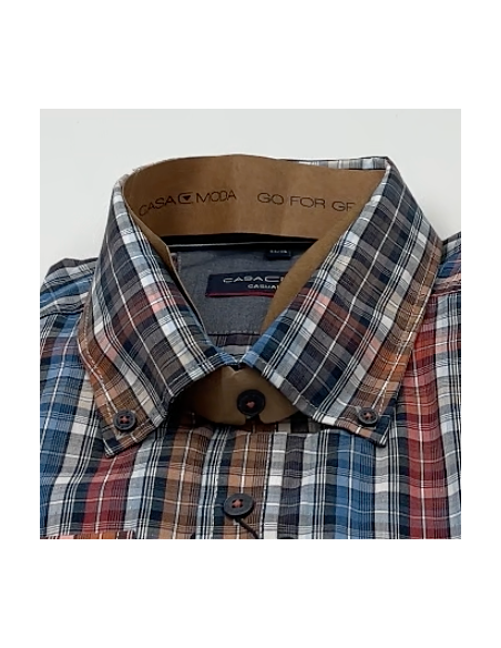 CASA MODA geruit overhemd - maat 2XL 45/46