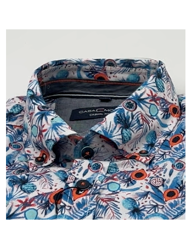 Chemise Casa Moda à motifs colorés -...
