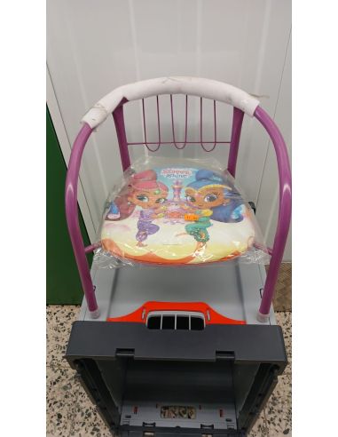 Chaise enfant rose