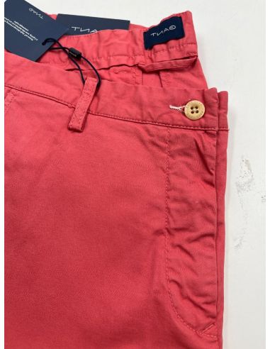 Zongebleekte, slim-fit pantalon....