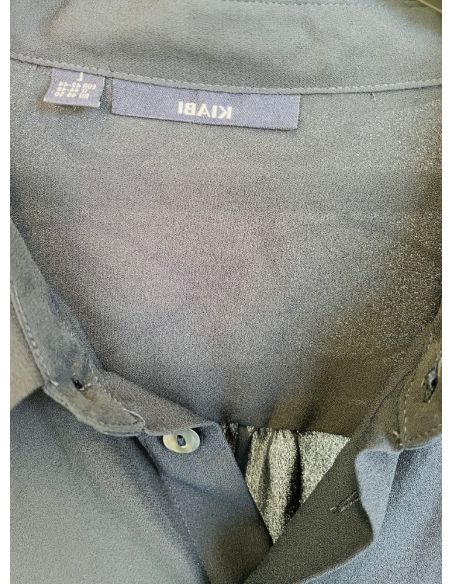 Chemise Mango bleu marine