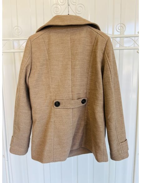 Veste beige en laine