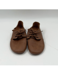 Bruine leren schoenen. Maat 40 2