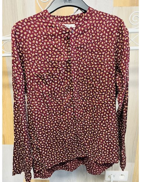 Chemisier C&A à motifs fleuris. Taille 40
