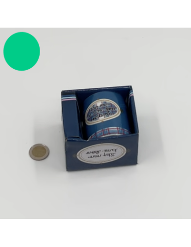 Mug bleu décoré idéal pour un bon café