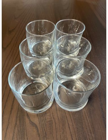 Lot de 6 verres. Leonardo. design...