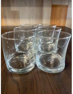 Lot de 6 verres. Leonardo.... 2