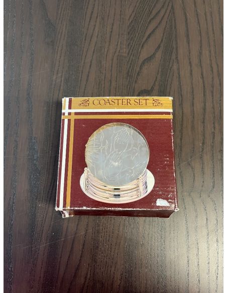 lot de 6 sous-verres motifs canard.