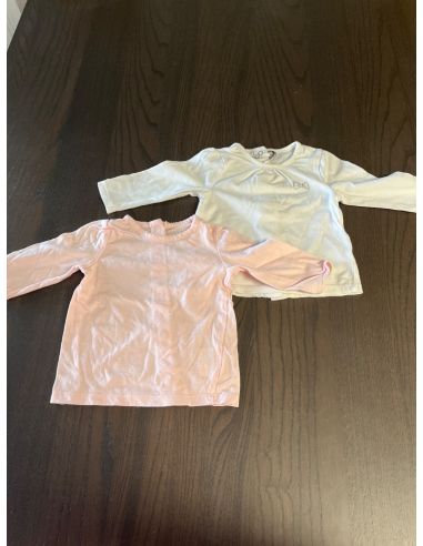 Lot de 2 t-shirts bébé. 3 mois.