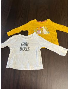 Lot de 2 t-shirts bébé....
