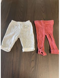 Lot de 2 pantalons bébé. 6...