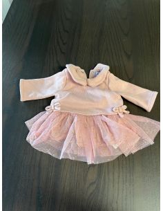 Robe/blouse tutu bébé. 1 mois.