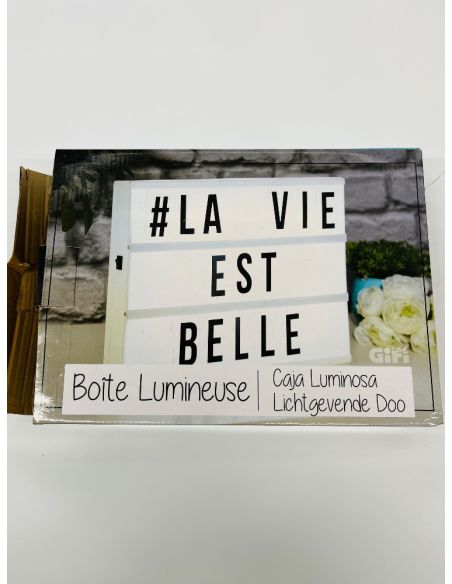 Boîte Lumineuse GiFi