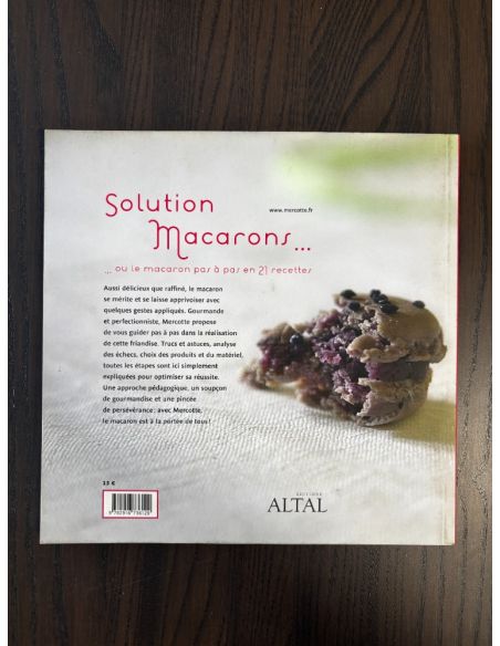 Livre Solution Macarons par Mercotte
