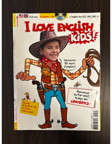 Magazine I LOVE ENGLISH pour enfants