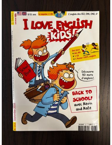 Magazine I LOVE ENGLISH for KIDS