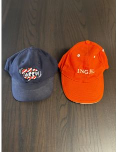 Casquettes ING et WCCW