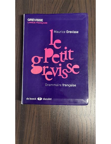Le Petit Grevisse - Grammaire française