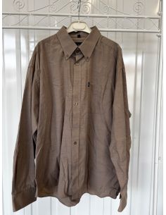 Chemise marron usée XXL Tim...
