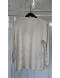 Pull avec dentelle taille M 2