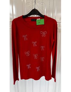 Pull rouge Laura Kent avec...