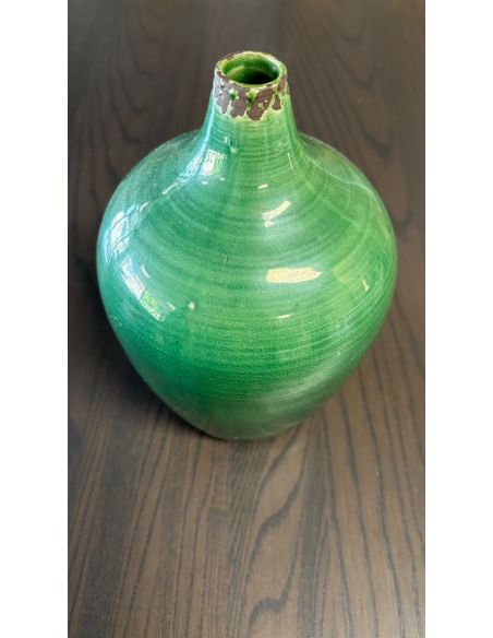 Vases en céramique verte