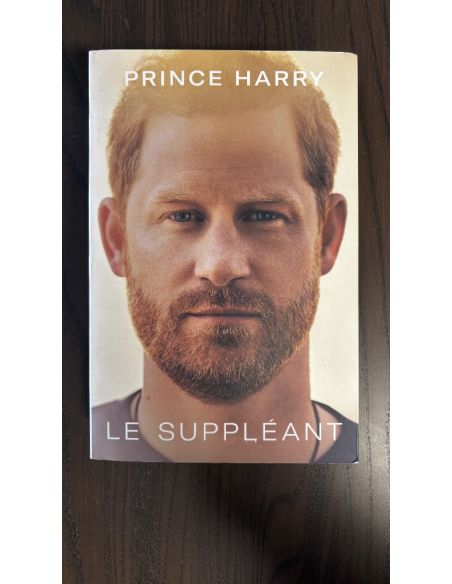 Livre : Le Suppléant – Prince Harry
