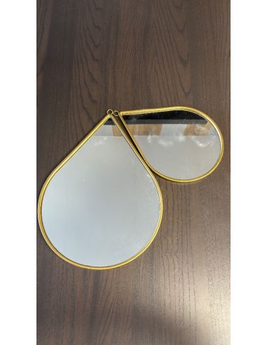 Miroirs décoratifs en forme de goutte