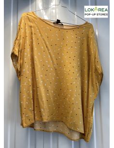 Blouse jaune moutarde... 2