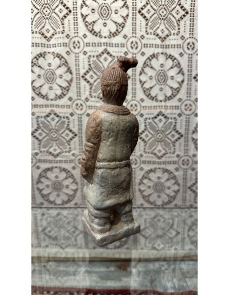 Statue imitation terre cuite