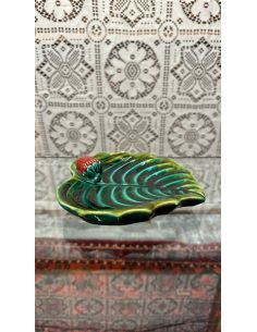 Plat en forme de feuille