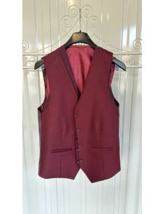 Gilet bordeaux