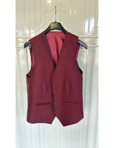 Gilet bordeaux