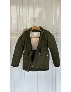 Veste d'hiver verte avec...