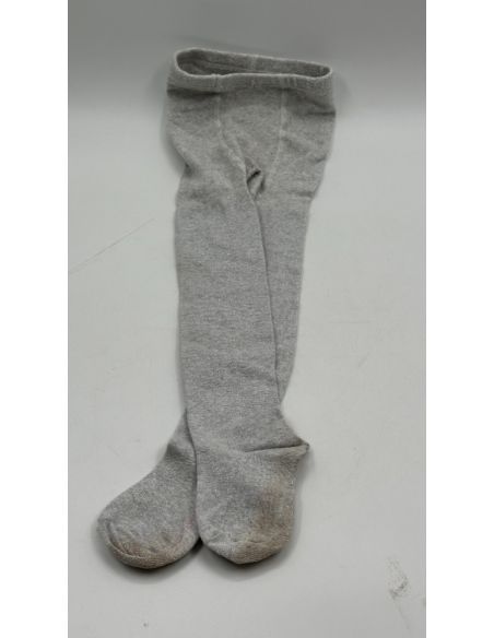 Collant gris en état usé pour enfant