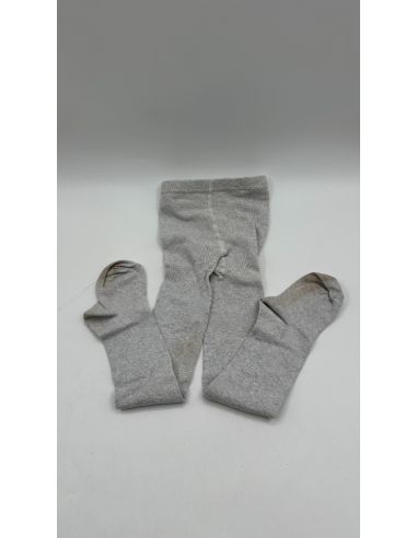 Collant gris en état usé pour enfant