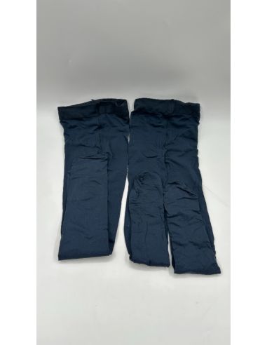 Lot de 2 collants bleu pour enfant