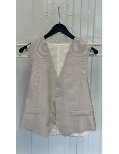 Gilet élégant Blanc/crème