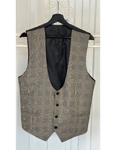 Gilet à carreaux
